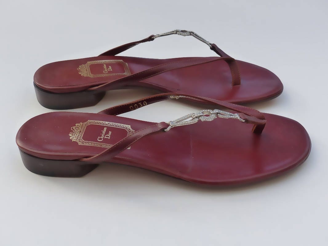 flip flops christian dior