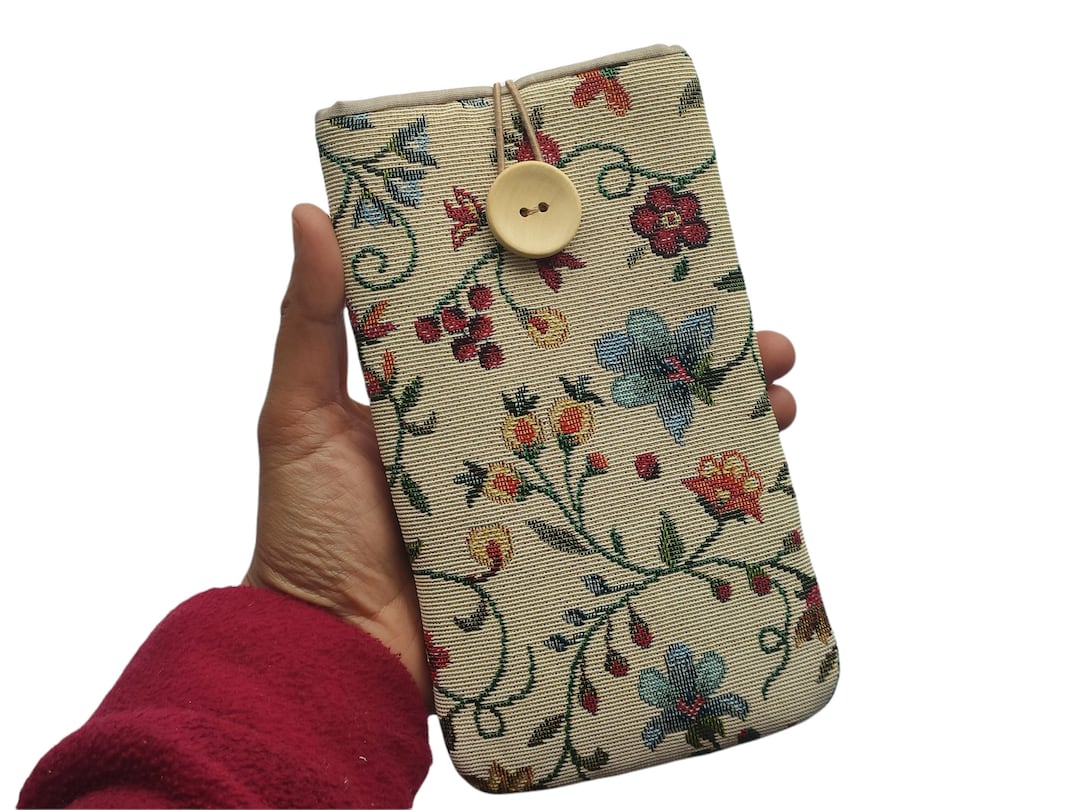 Phone Pouch Fabric Phone Case Teen Gift Linen Phone Case -  Canada