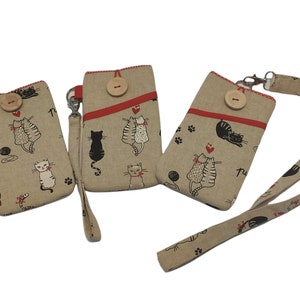 Housse chat Fairphone 4, pochette Fairphone 3, pochette Fairphone 5, housse Fairphone 3+, housse fairphone 5, étui en tissu Fairphone