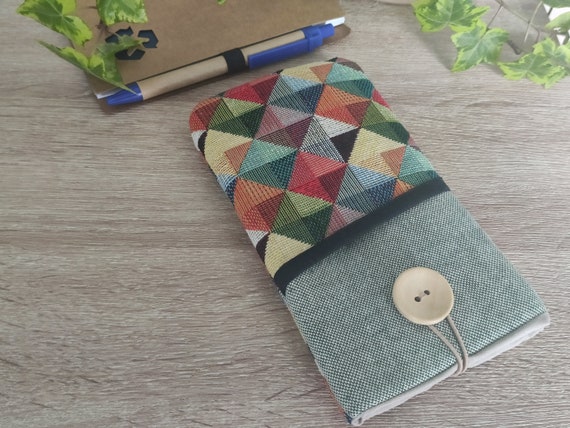Geometric Phone Pouch Fabric Phone Case Cell Phone Cover Gift