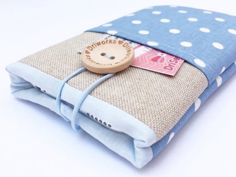 Phone Case Lanyard Dots Fabric Phone Pouch Lanyard Padded - Etsy