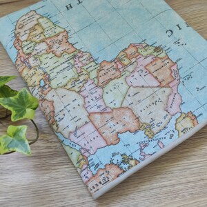 Buchhülle Weltkarte, Taschenbuchhülle für Ihn, Buchschutz Tasche, Buchzubehör Beutel, Weihnachtsgeschenke für Leser