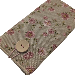 Étui portefeuille pour iPhone 14 en tissu floral, étui pour iPhone 12 Pro Max, étui pour iPhone 13 pro max, étui en tissu pour iPhone 13, tissu pour iPhone XR image 3