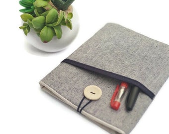 Fabric case reMarkable 2 tablet sleeve cover with pocket for pen holder