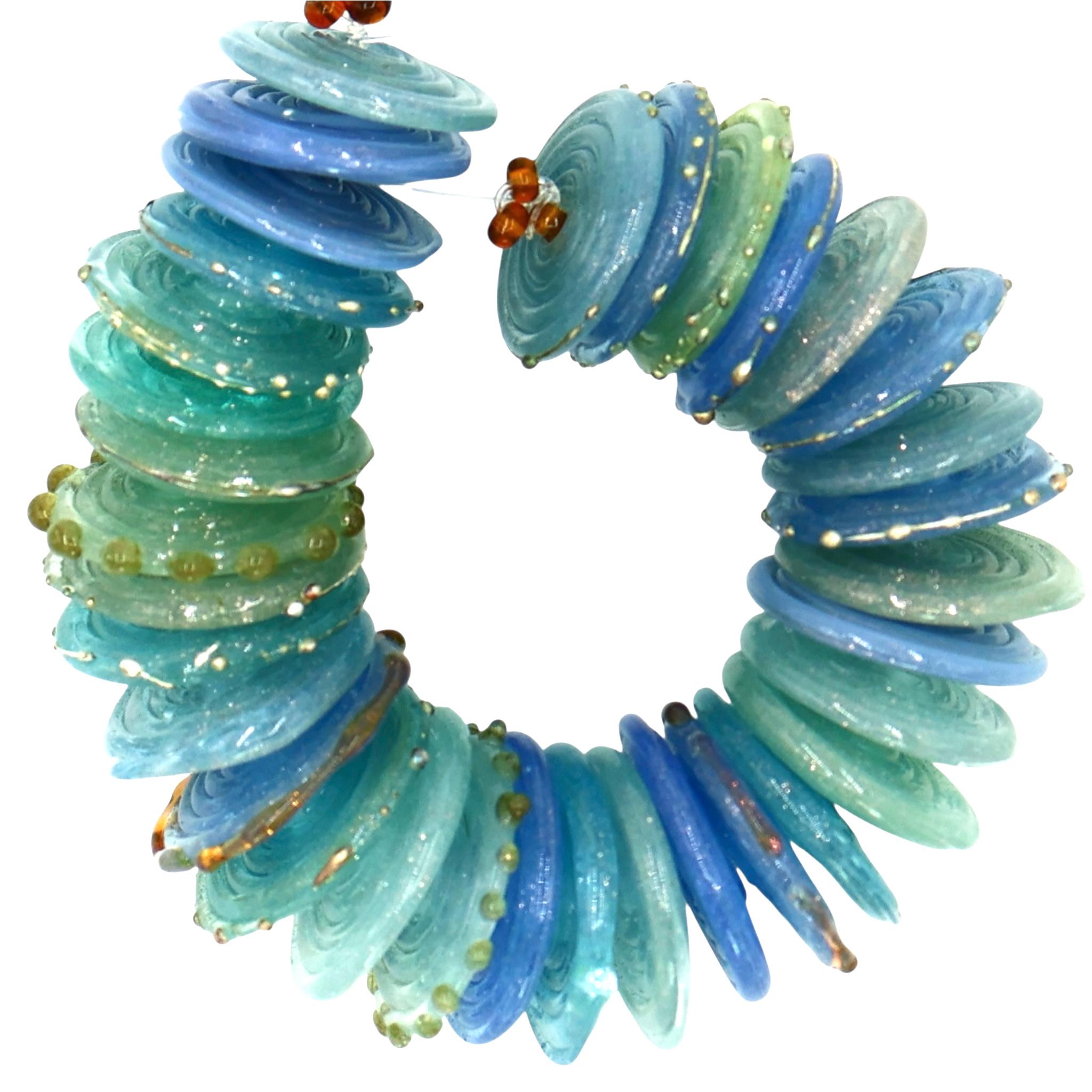 Handmade Lampwork Beads for Jewelry Making: 33 disc