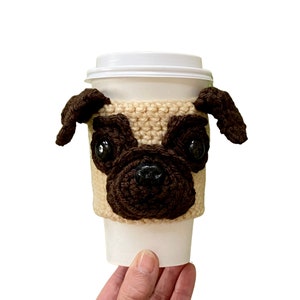 Pug Dog Lover Mug Cozy, Perfect Pug Gift Idea