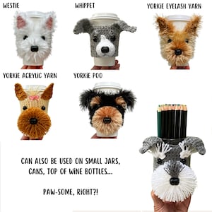 Dog Breed Crochet Patterns, Cup Cozy Patterns, Crochet Dog Pattern, Small Dog Crochet, Big Dog Crochet, Realistic Dog Lovers Pattern image 10