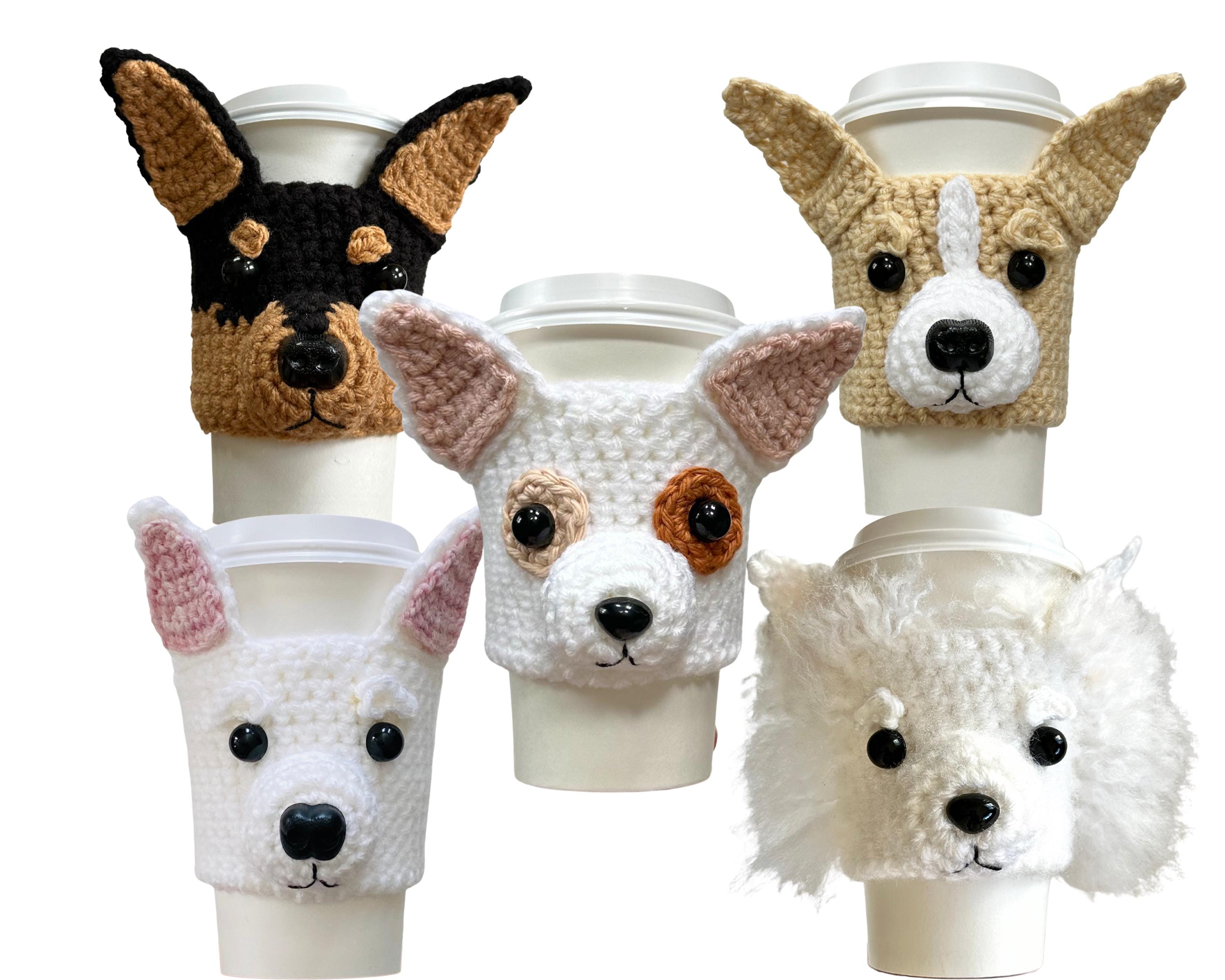 31 Chihuahua Crochet Patterns to Stitch Tiny Dogs, Gifts, and Display Pieces 23 Chihuahua Crochet Pattern Bundle: 5 Dog Breed Cup Cozy