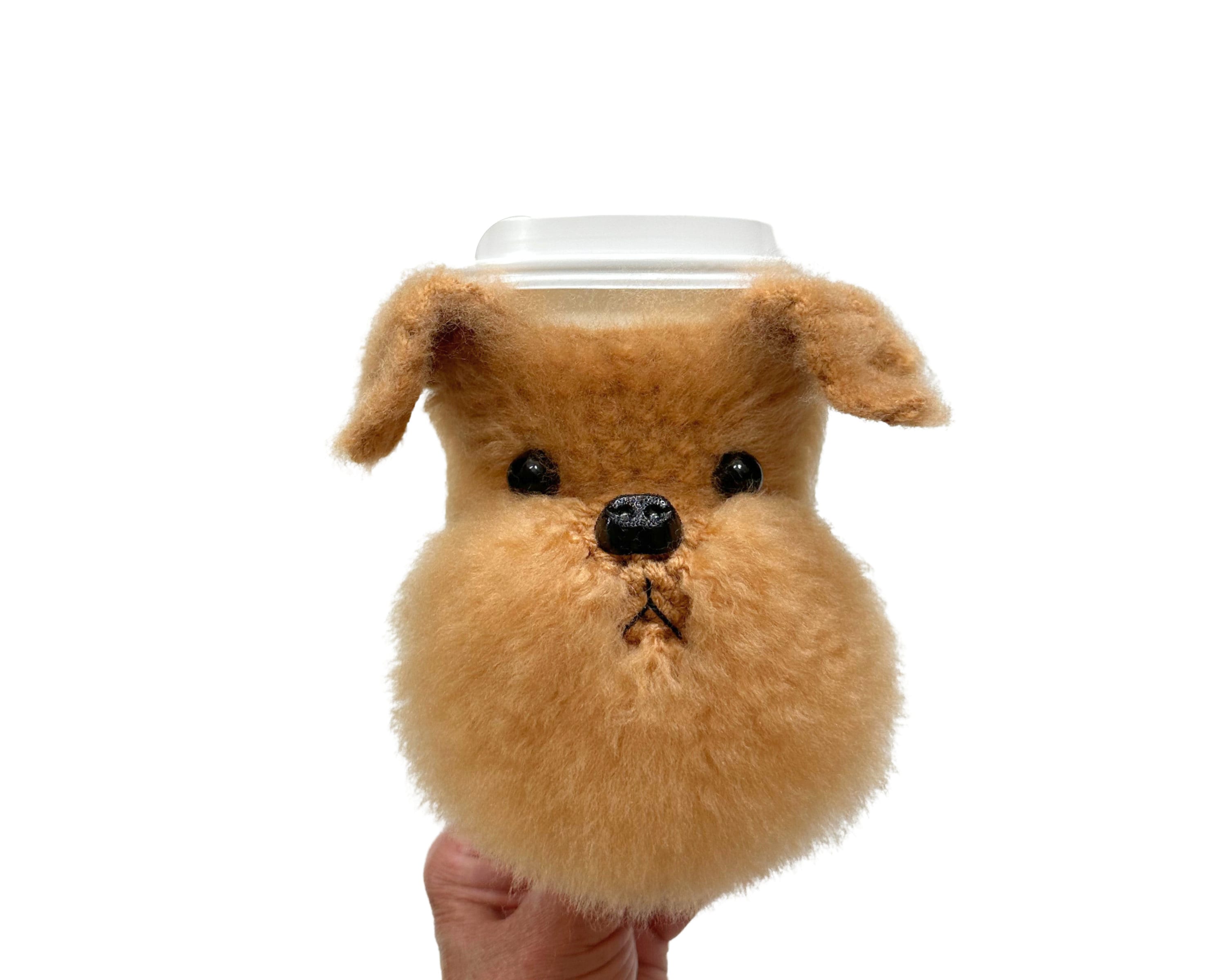 Brussels Griffon Dog Cozy, Realistic Dog Lover Gift, Griffon Bruxellois, Dog Gifts for Owners, Dog Breed Gifts, Dog Owner Mug Cozy