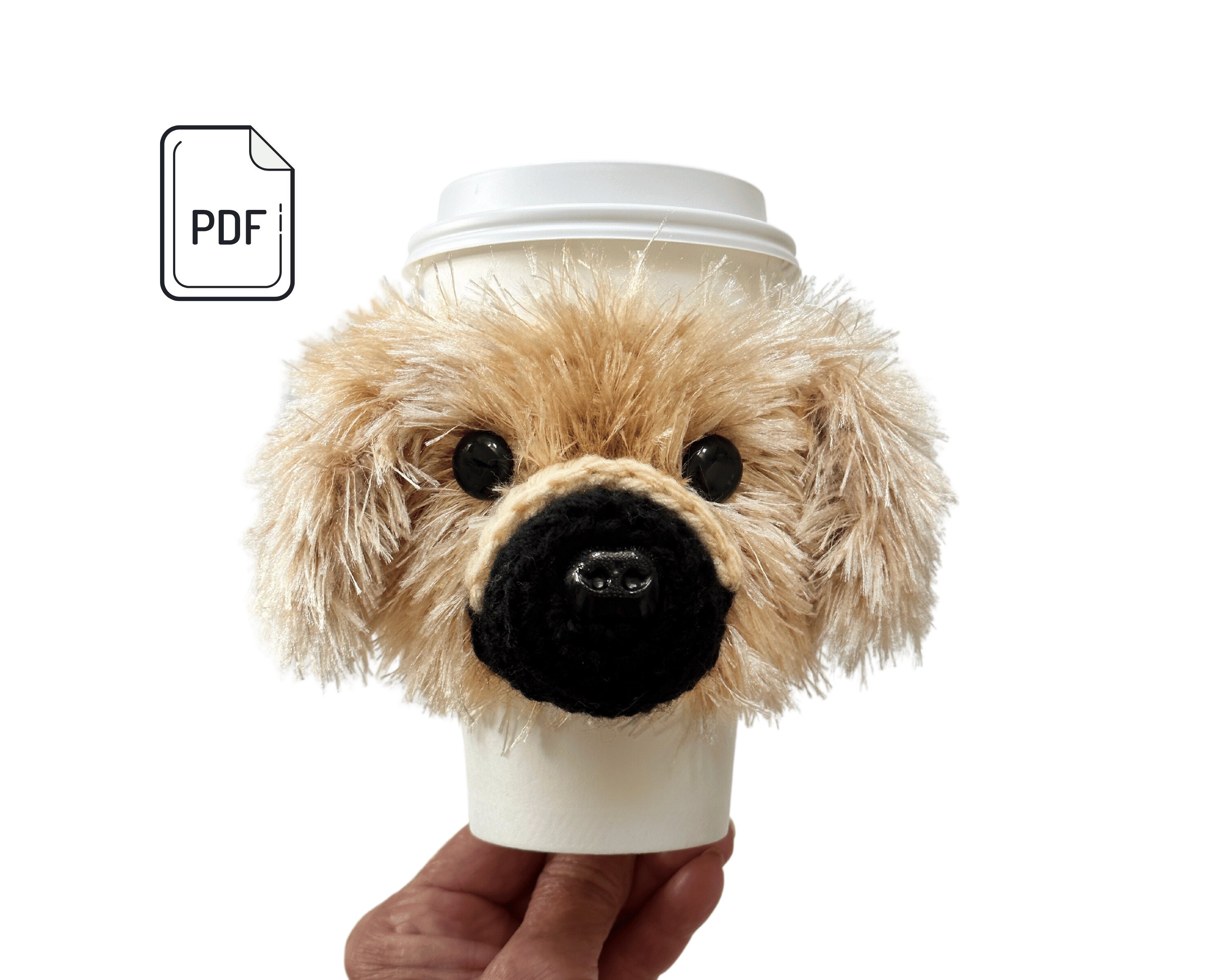 40 Dog Crochet Patterns for Amigurumi, Wearables, and Giftable Makes 21 Pekingese Crochet Pattern Pekingese Dog Cup Cozy