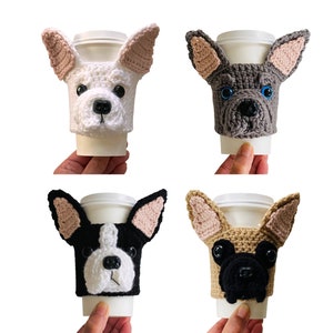 French Bulldog Mug Cozy, French Bulldog Gift, Frenchie Owner, Bulldog Lover, Bull Dog Themed Gift, Realistic Dog Gifts, Bulldog Mom or Dad