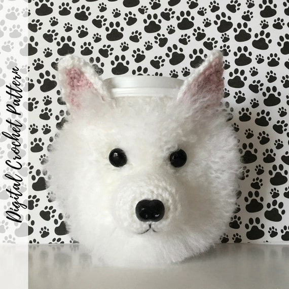 stuffed american eskimo dog