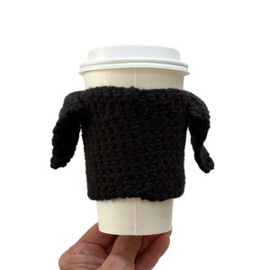 Realistic Labrador Crochet Pattern: Black, Chocolate, Yellow Lab Cup Cozy Pattern (PDF Crochet Gift Pattern) image 4
