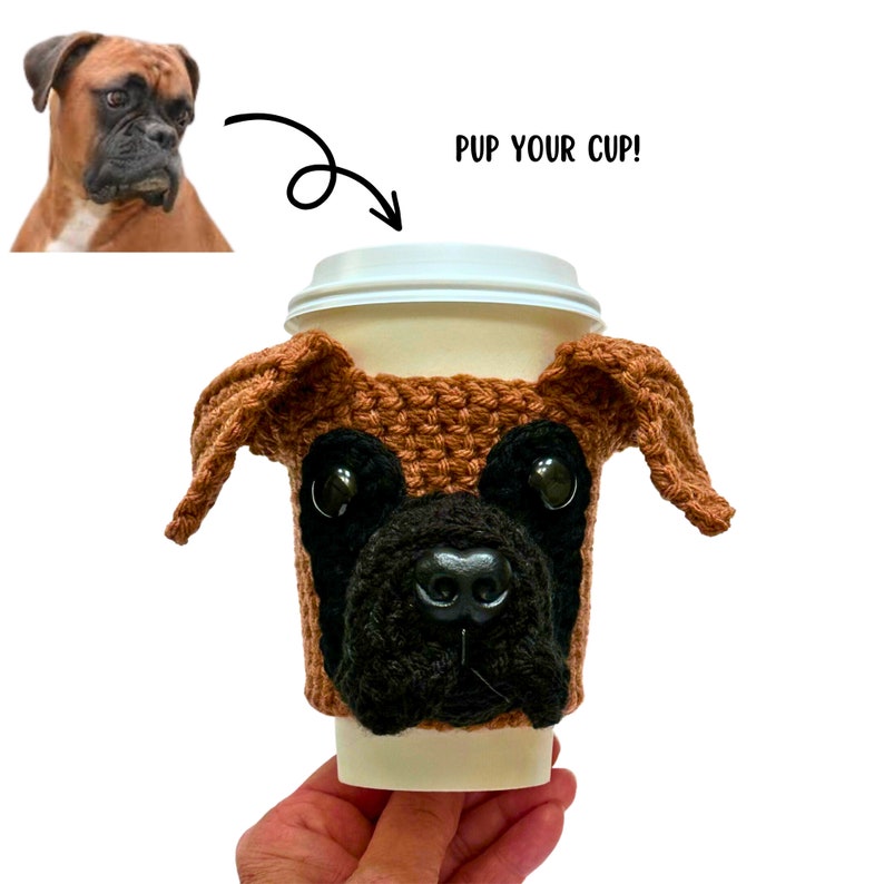 Boxer Dog Mug Cozy, Boxer Dog Gifts, Boxer Dog Lover, Boxer Mom, Boxer Dad, Dog Mom Gift, Boxer Lover, Boxer Dog Owners, Dog Breed Gifts image 7