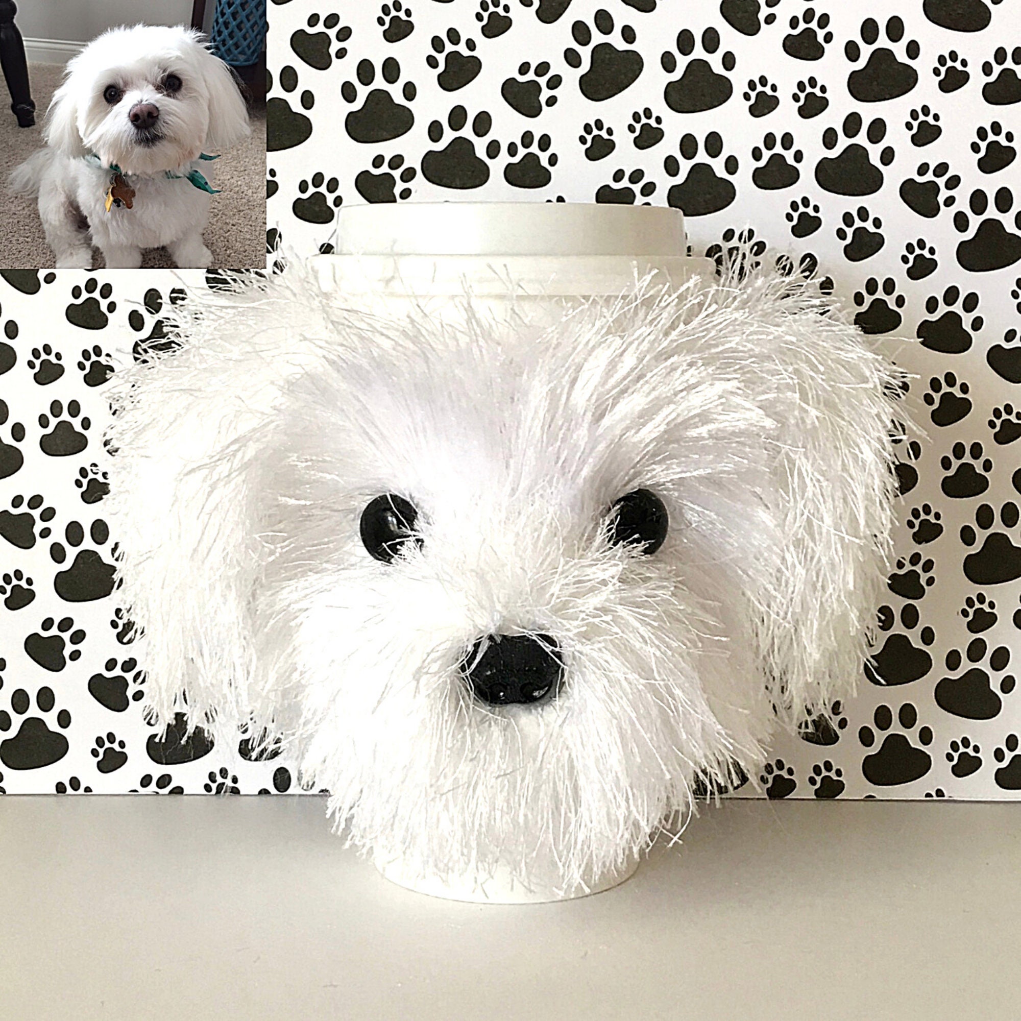 Maltese Crochet Pattern Maltese Dog Pattern Crochet Maltese Etsy