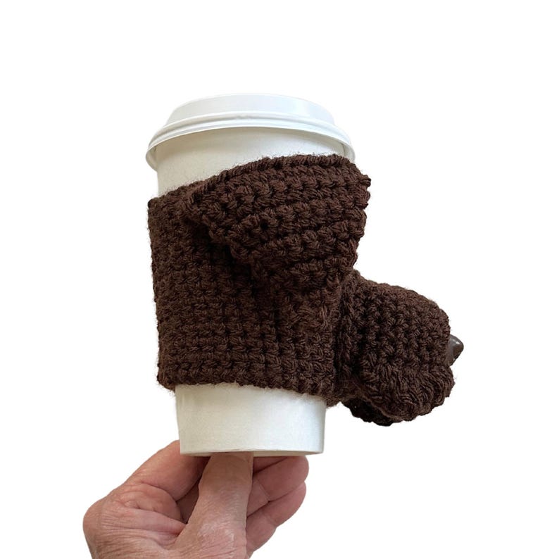 Realistic Labrador Crochet Pattern: Black, Chocolate, Yellow Lab Cup Cozy Pattern (PDF Crochet Gift Pattern) image 9