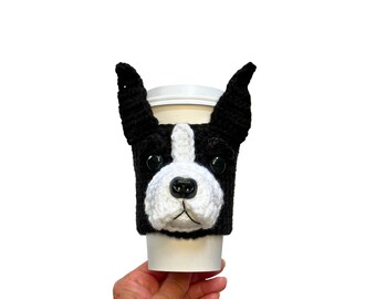 Boston Terrier Owner Cup Cozy, Boston Terrier Gift, Boston Terrier Dog, Boston Terrier Mom, Boston Terrier Lover, Dog Breed Gifts for Owners
