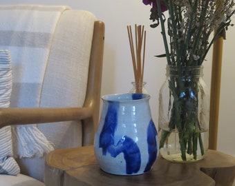 Tropfen Glasur Vase | Handgemachte Keramik Keramik