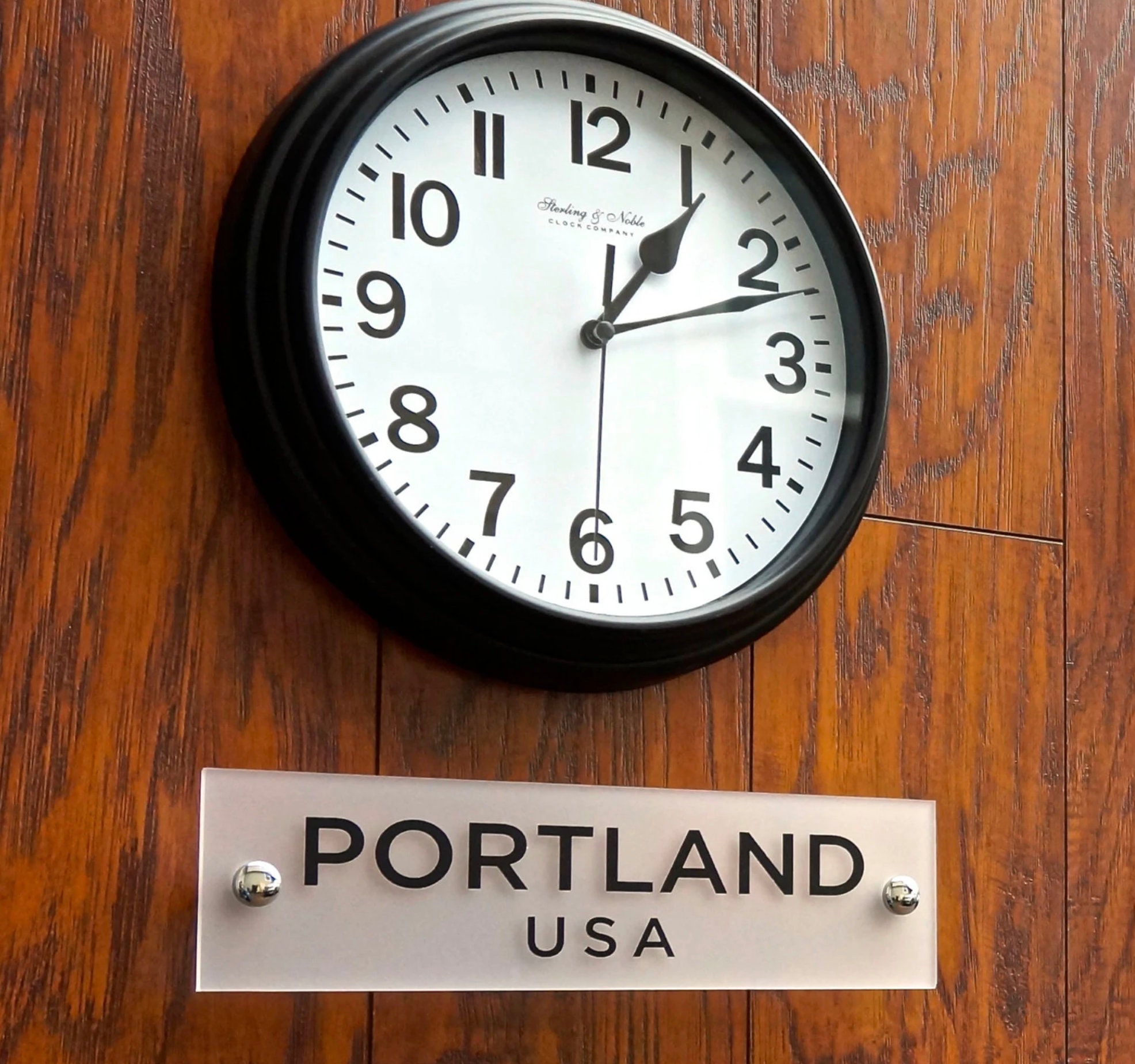 Time Zone Clock Metal Finish Sign City and Country World Etsy Canada