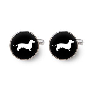 dachshund cufflinks,dachshund gifts,dachshund jewelry,sausage dog gifts,pet cufflinks,dog cufflinks,puppy gift,pet lover gift- with gift box
