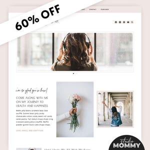 WordPress Theme - WordPress Template - WordPress Blog Theme - WordPress Theme for Bloggers - Blog Template - WordPress Blog Template - A10