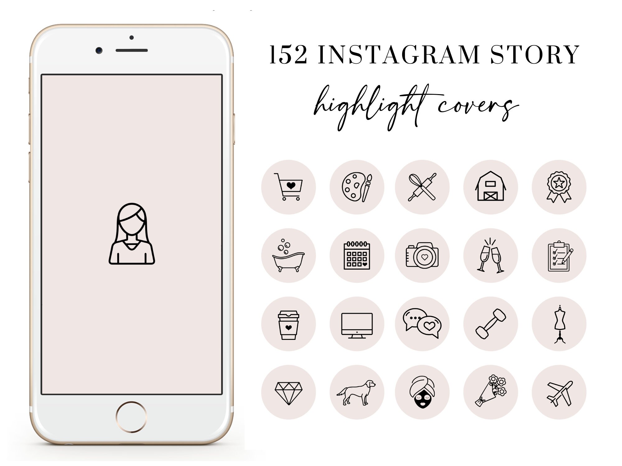 Instagram Story Highlight Icons Highlight Covers Instagram - Etsy