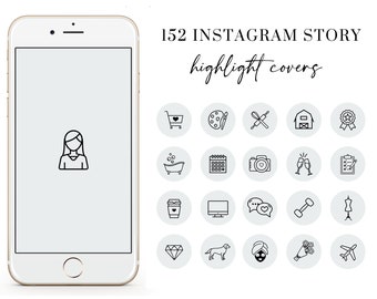 Blue Instagram Highlight Covers - Instagram Story Highlight Icons - Instagram Story Covers - Highlight Covers For Instagram Blue Icons