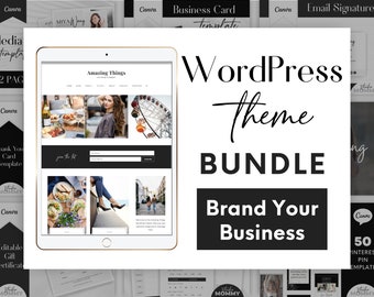 WordPress Theme - WordPress Theme for Bloggers, Kadence Theme, Website Template WordPress, Feminine Blog Theme - Studio Mommy A09