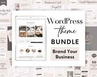 WordPress Blog Theme - WordPress Theme for Bloggers, Kadence Theme, Website Template WordPress, WordPress Theme Feminine - Studio Mommy A10