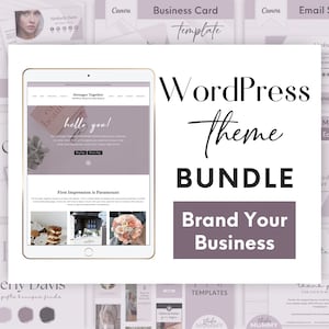 Tema de WordPress Feminine - Plantilla de sitio web de WordPress - Tema Kadence - Plantilla WooCommerce - Plantilla para empresas - Studio Mommy A17