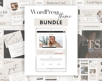 WordPress Theme - Elegant WordPress Blog Design: Kadence Child Theme & Canva Templates - Make An Impact by Studio Mommy A08