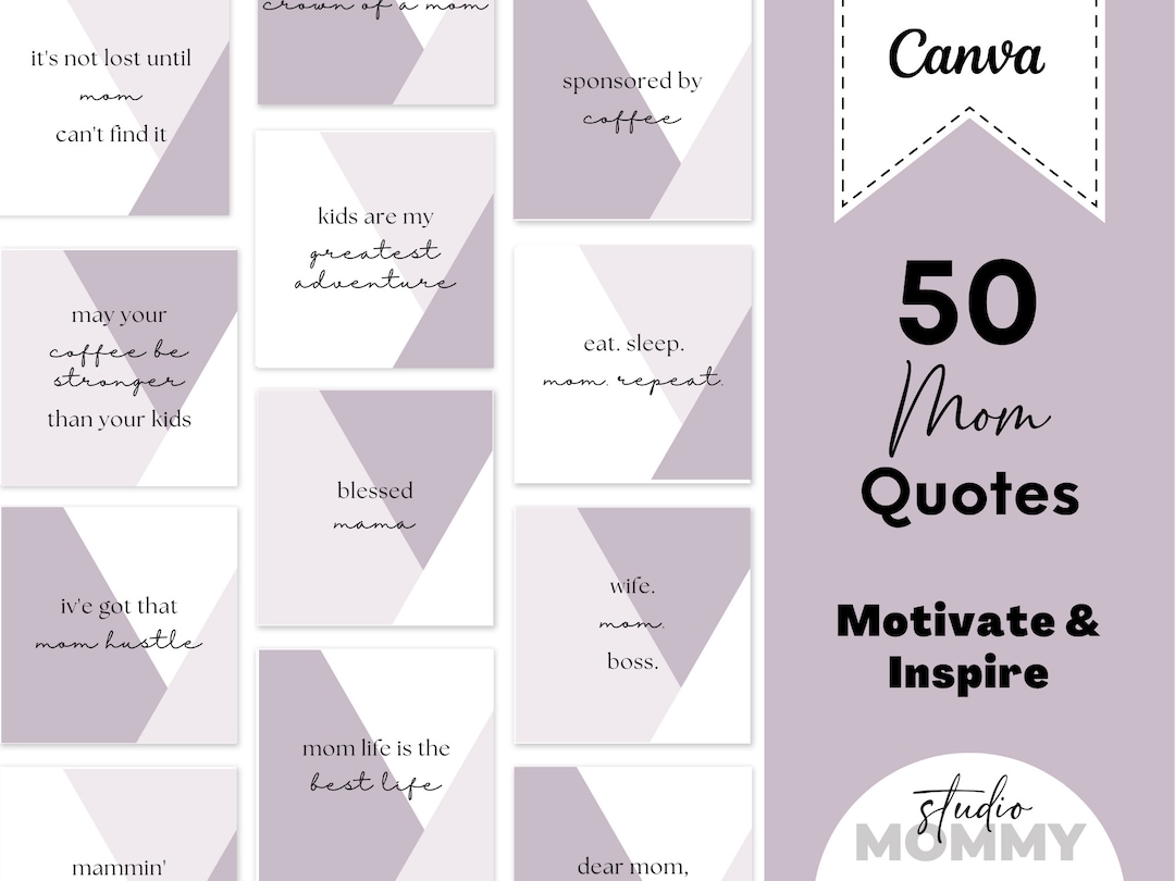 Mom Quotes Templates - Mom Quotes PNG, Motivational Quotes Templates ...
