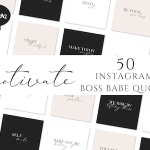 Instagram Quotes - Motivational Quotes - Blush Quotes - Instagram Post Templates - Instagram Post Quotes - Facebook Quotes - Inspirational