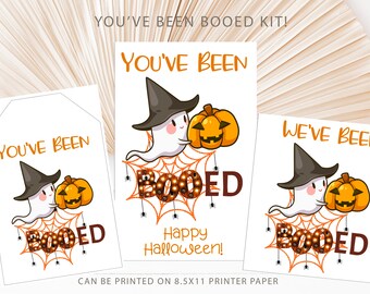 Halloween Boo Kit - Printable Cards and Treat Tags