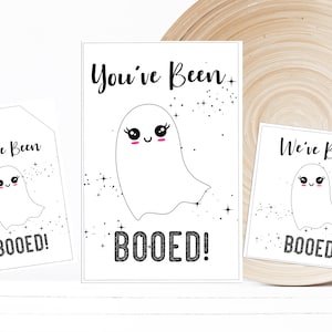 You&#39;ve Been Booed Kit: Halloween Printable Set (Instant Download)