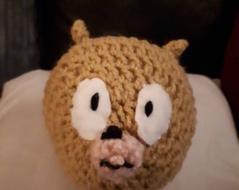 Woff hecho a mano en crochet de Hilda - dibujos animados y cómics de Netflix