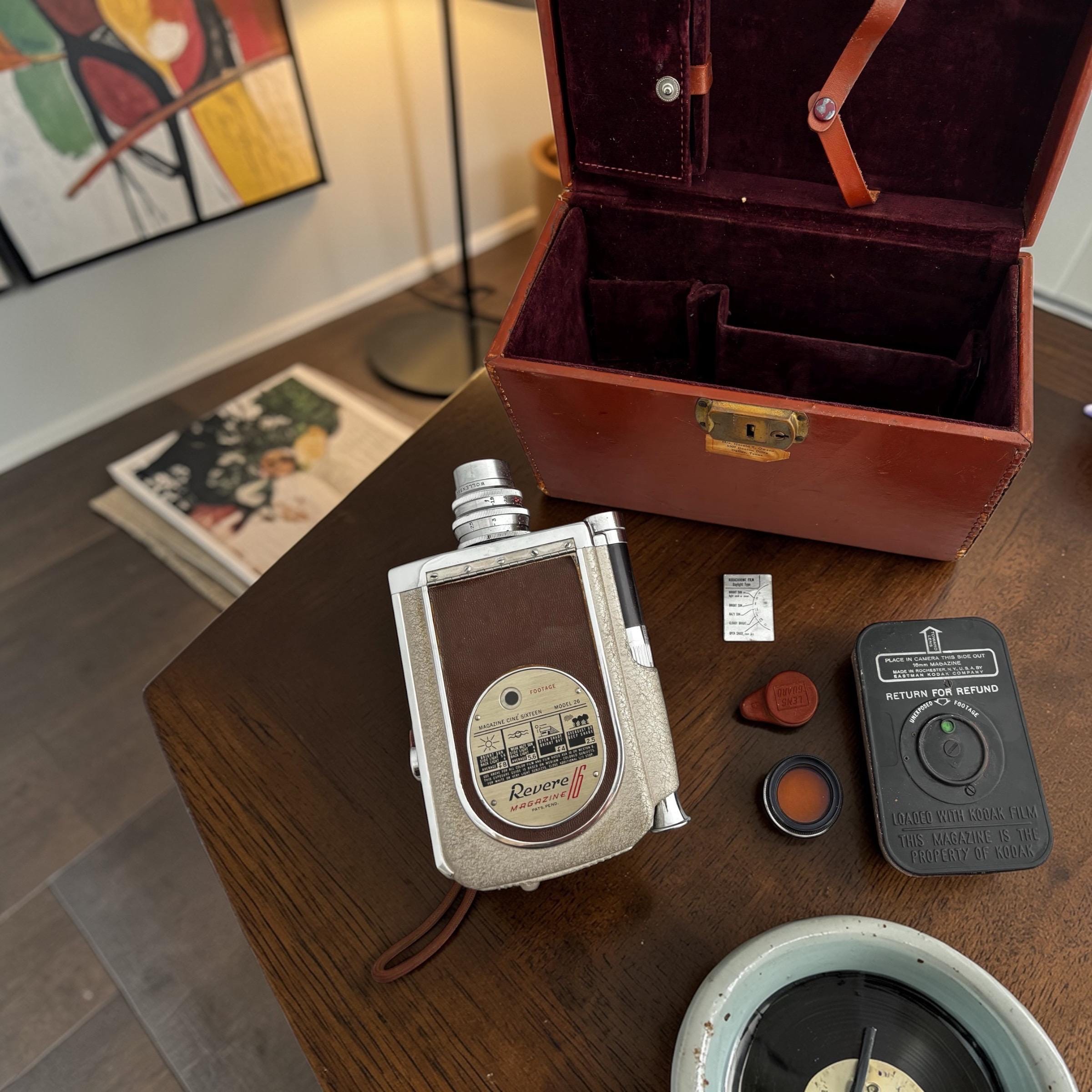 Revere 16 Magazine Film Movie Camera - Early 1960s - Etsy
