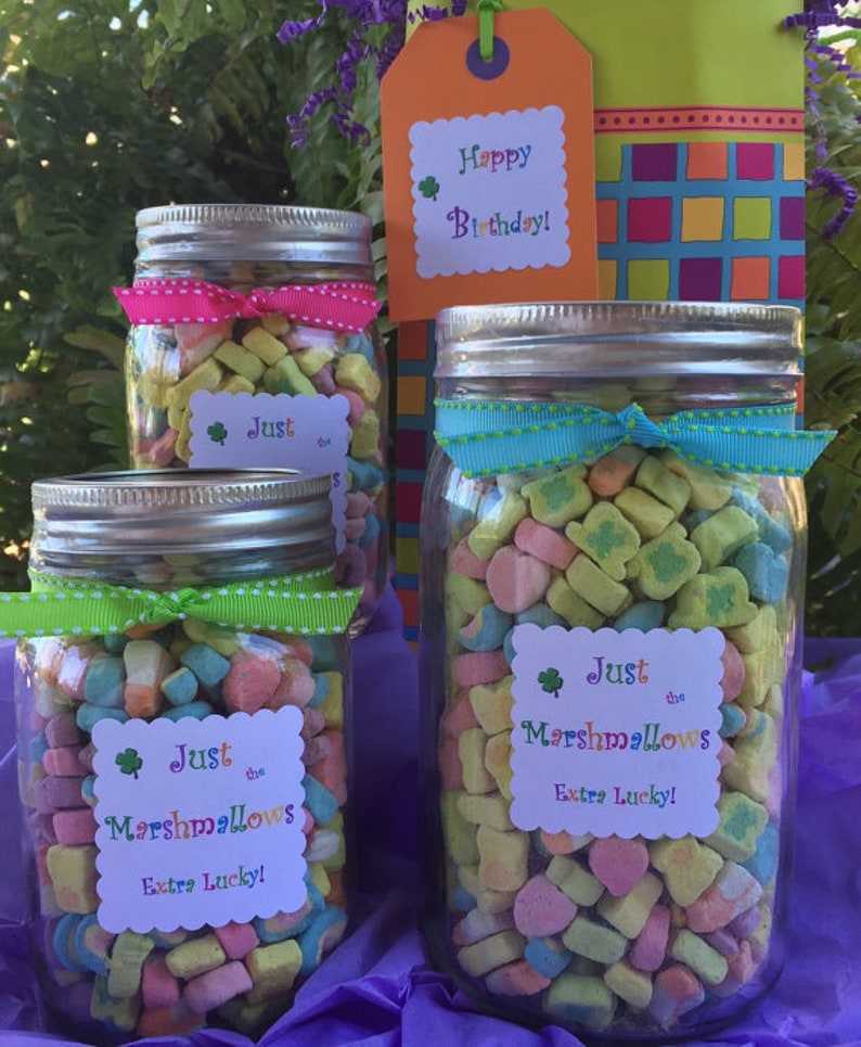 Lucky Charms® Marshmallow Gift Jars Etsy