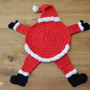 Flattened Santa Pot Holder Digital Pattern ONLY