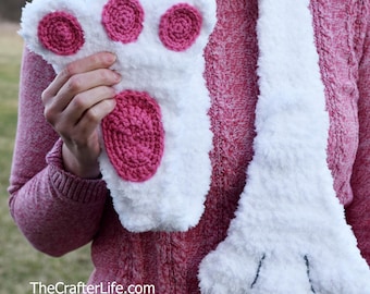 Bunny Legs Scarf Digital Download | PATTERN ONLY