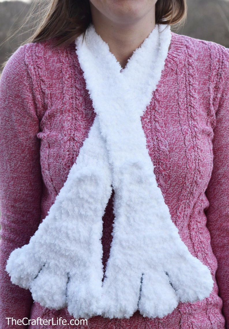Bunny Legs Scarf Digital Download PATTERN ONLY image 4
