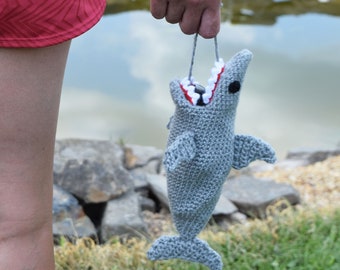 Shark Sunglass Case | Crochet Digital Pattern