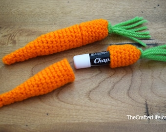 Carrot Lip Balm and Gift Holder DIGITAL PATTERN ONLY