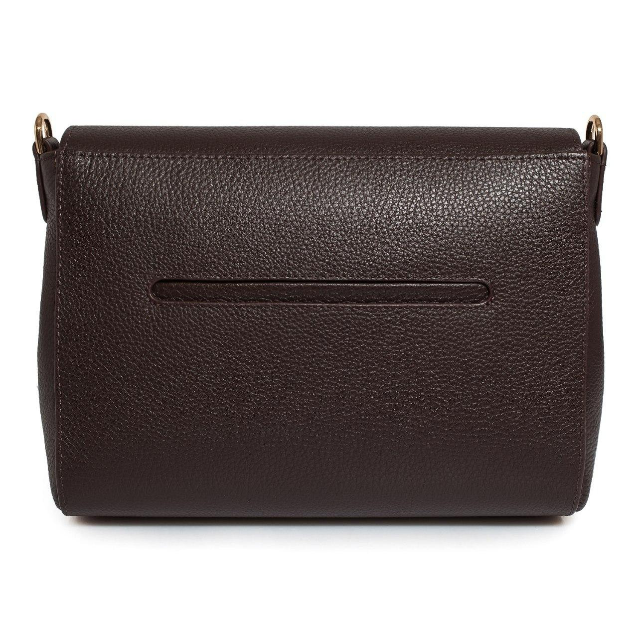Leather Crossbody Bag, Dark Brown Leather Shoulder Bag