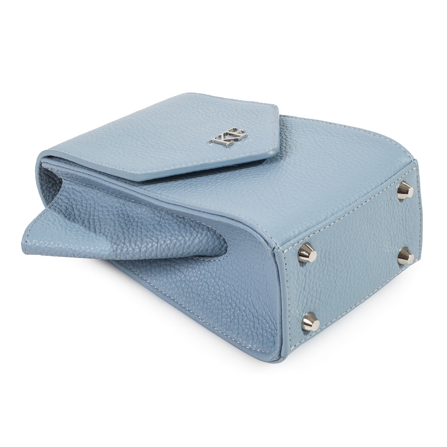 Leather Cross Body Bag Blue Leather Shoulder Bag Women's - Etsy