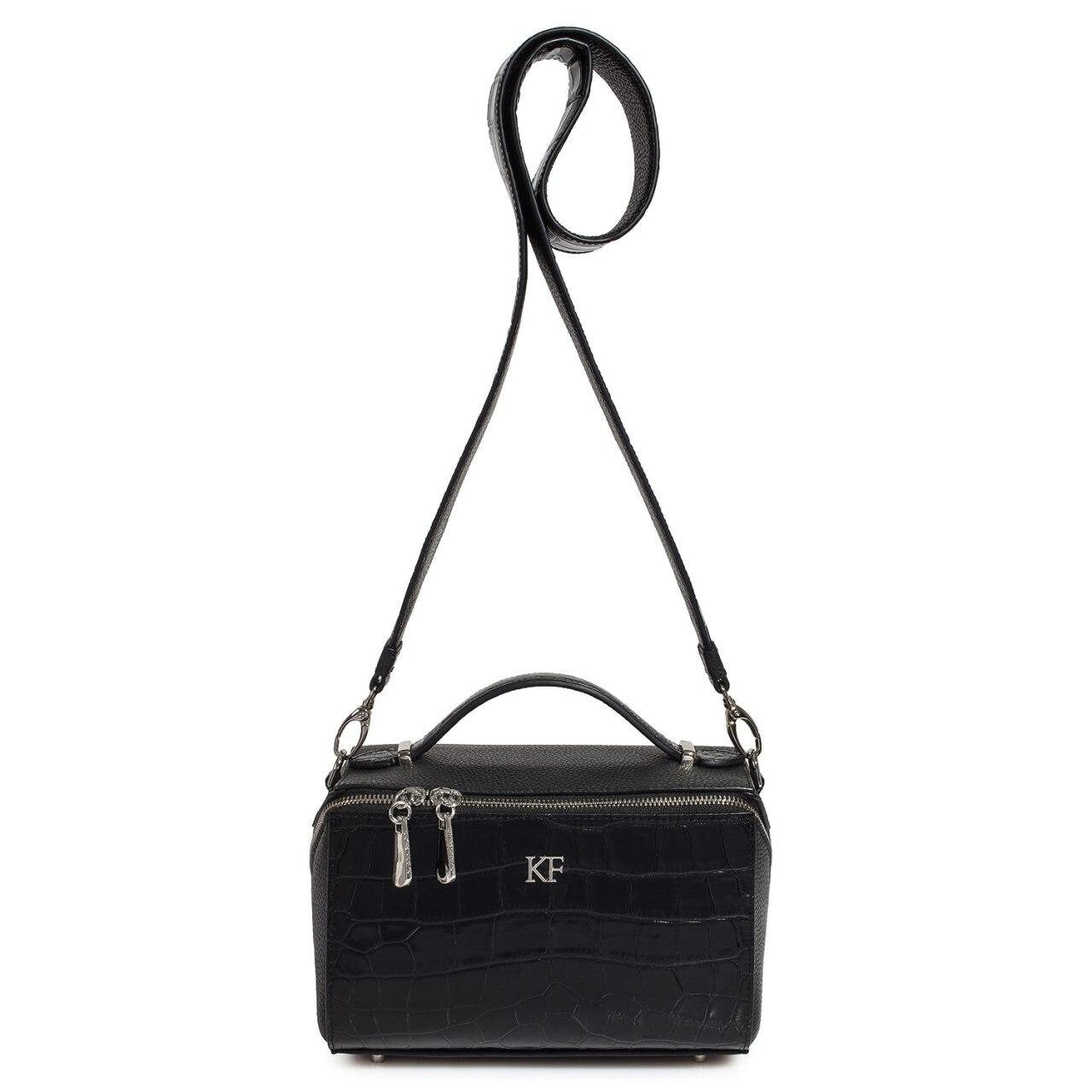 Leather Cross Body Bag Black Leather Shoulder Bag Etsy