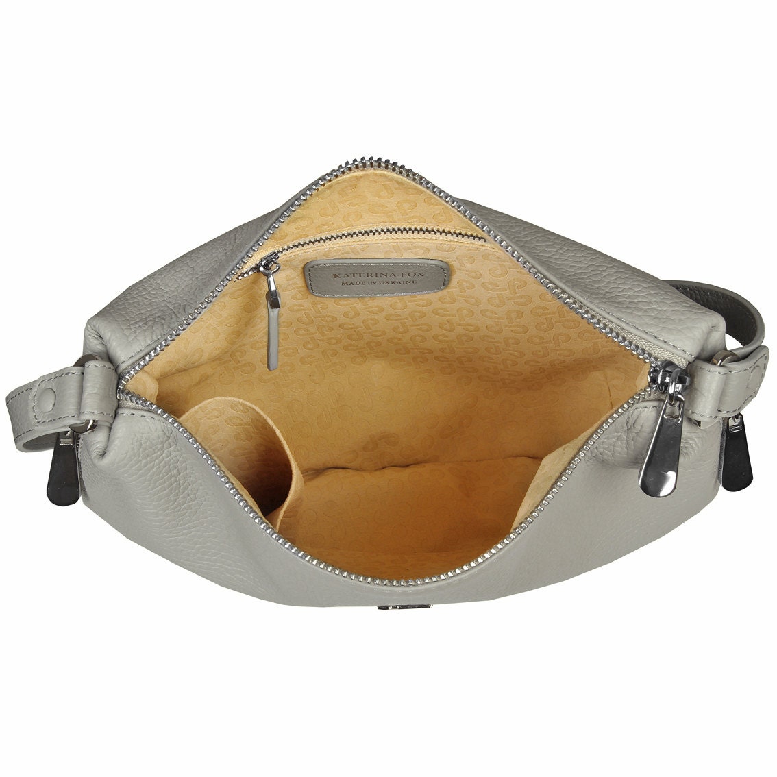 Leder Crossbody Bag Graue Leder Umhängetasche Damen Leder Etsy