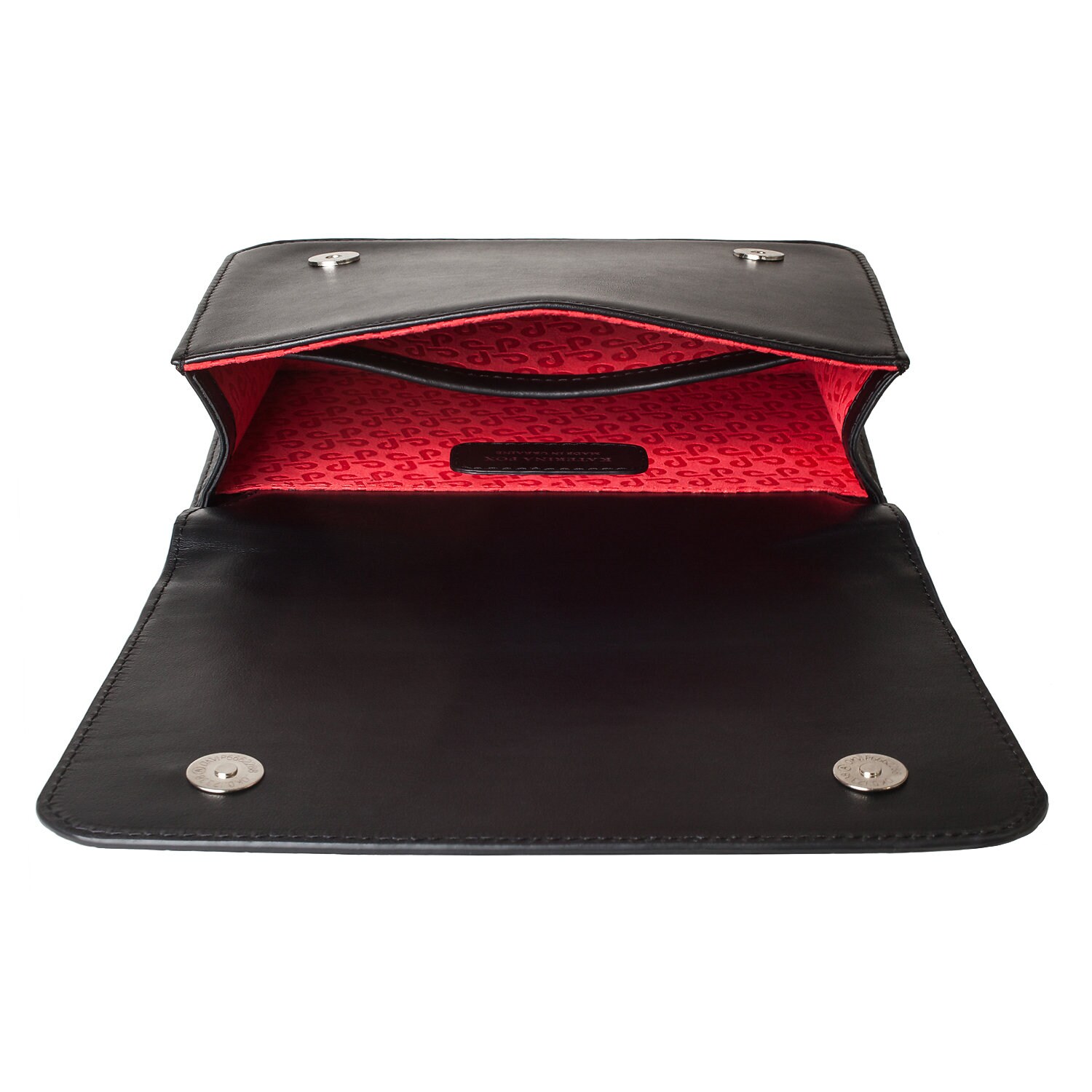 Leather Baguette Bag Black Leather Baguette Bag Women's Etsy