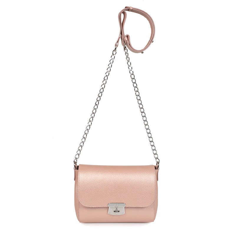 Leather Cross Body Bag Beige Leather Shoulder Bag Etsy