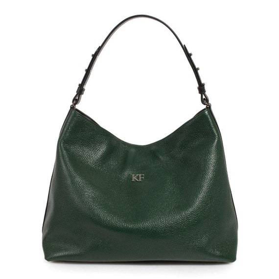 Women's Leather Tote Bags in Kelly Green | Kerry Noel – Kerry Noël
